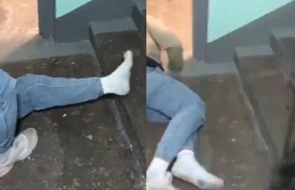 Unii rusi ar incerca sa isi rupa picioarele pentru a nu fi incorporati si trimisi la razboi in Ucraina - VIDEO