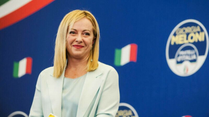 Giorgia Meloni anunta ca va urma „o schimbare” in Italia. „Trebuie sa revenim la apararea intereselor nationale” Giorgia Meloni anunta ca va urma „o schimbare” in Italia. „Trebuie sa revenim la apararea intereselor nationale”