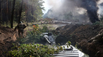 Reuters: „Cea mai mare reusita de pana acum”. Ucrainenii au rupt linia frontului in sud si au inaintat in forta