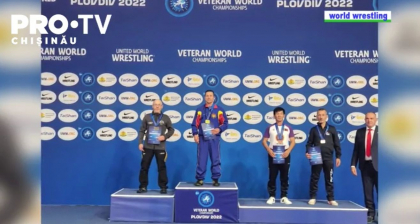 Moldoveanul Boris Savva a devenit campion mondial la lupte libere printre veterani - VIDEO