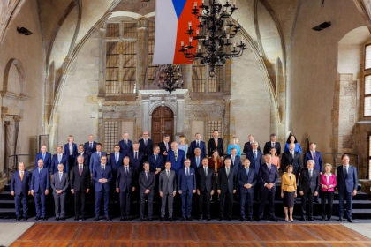 Presedintele Maia Sandu la Summitul CPE de la Praga: „Statele europene trebuie sa lucreze impreuna pentru restabilirea ordinii internationale bazate pe reguli”