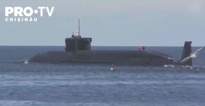 Uriasul submarin nuclear rusesc Belgorod, care transporta una dintre cele mai periculoase arme ale Kremlinului, a fost in cele din urma localizat