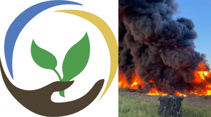 Agentia de Mediu, despre incendiul de la depozitul de reciclare din capitala: „In atmosfera se elimina substante ce pot afecta sistemul respirator”