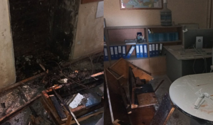 Noi detalii despre incendiul de la Guvernul Republicii Moldova. IGSU: „Cinci echipaje de pompieri au intervenit pentru a stinge focul” - FOTO