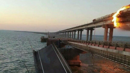 Guvernul rus: Reparatiile podului din Crimeea vor fi finalizate pana in iulie 2023