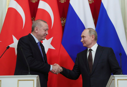 Erdogan a ordonat guvernului turc sa inceapa lucrul la hub-ul gazier propus de Putin