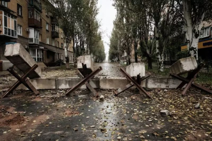 Fortele separatiste avanseaza spre un oras-cheie din estul Ucrainei - evaluarea britanica Fortele separatiste avanseaza spre un oras-cheie din estul Ucrainei - evaluarea britanica