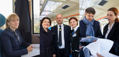 Cum au fost surprinsi ministrii in tren, in drum spre Ungheni, acolo unde va avea loc sedinta Guvernului - GALERIE FOTO Cum au fost surprinsi ministrii in tren, in drum spre Ungheni, acolo unde va avea loc sedinta Guvernului - GALERIE FOTO