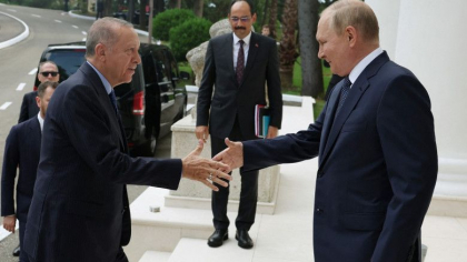 Erdogan a batut palma cu Putin. Turcia va fi noul hub de gaze al Rusiei Erdogan a batut palma cu Putin. Turcia va fi noul hub de gaze al Rusiei
