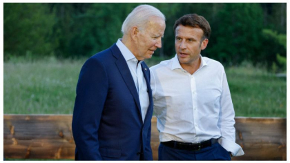 Politico: Macron joaca rolul politistului rau in relatia UE cu SUA si ameninta ca va declansa un razboi comercial transatlantic