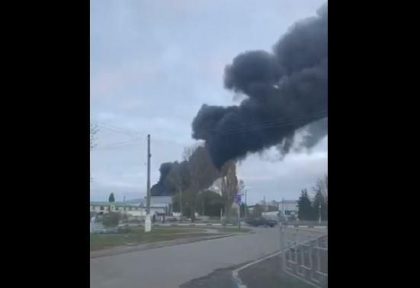 Incendiu la o hala industriala din Belgorod, Rusia. Rusii sustin ca a fost bombardata - VIDEO Incendiu la o hala industriala din Belgorod, Rusia. Rusii sustin ca a fost bombardata - VIDEO