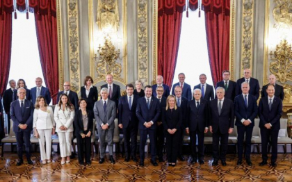 Italia: Premierul Giorgia Meloni si ministrii sai au depus juramantul Italia: Premierul Giorgia Meloni si ministrii sai au depus juramantul