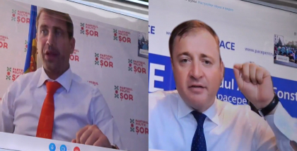 Sor si Cavcaliuc - prezenti online la protestul din centrul capitalei. Internetul le-a dat batai de cap, iar discursurile lor au fost greu de auzit - FOTO Sor si Cavcaliuc - prezenti online la protestul din centrul capitalei. Internetul le-a dat batai de cap, iar discursurile lor au fost greu de auzit - FOTO