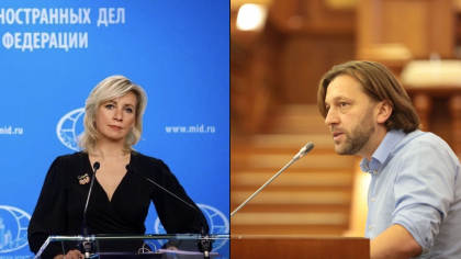 Zaharova, dupa ce deputatul PAS, Dumitru Alaiba, a indemnat Parlamentul sa recunoasca Rusia un stat terorist: „Inregistram astfel de declaratii anti-ruse”