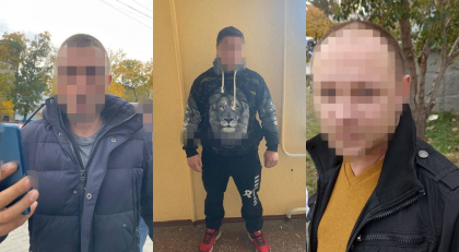 Un grup de persoane care au fi venit la protest cu scop de destabilizare si racolarea tinerilor cu constitutie atletica - documentati de catre oamenii legii - FOTO