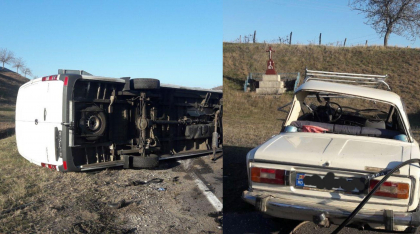 Accident grav la Hincesti. Un barbat a murit, dupa ce masina pe care o conducea a fost lovita de un alt automobil - FOTO Accident grav la Hincesti. Un barbat a murit, dupa ce masina pe care o conducea a fost lovita de un alt automobil - FOTO