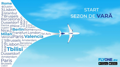 FLYONE da START sezonului de vara! FLYONE da START sezonului de vara!