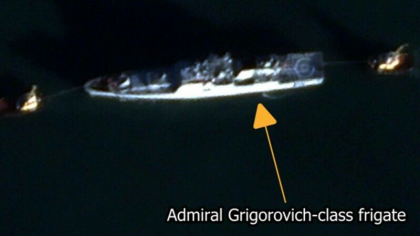 Primele imagini dupa atacul de la Sevastopol. Rusii sustineau ca au respins atacul asupra flotei de la Marea Neagra Primele imagini dupa atacul de la Sevastopol. Rusii sustineau ca au respins atacul asupra flotei de la Marea Neagra