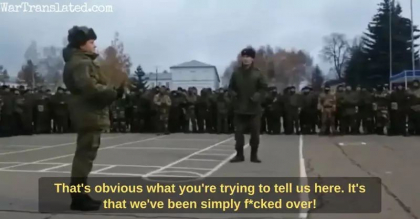 Ce se intampla cand recrutii rusi isi cer banii promisi: „Nu vi s-a promis asa ceva” - VIDEO Ce se intampla cand recrutii rusi isi cer banii promisi: „Nu vi s-a promis asa ceva” - VIDEO