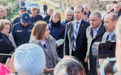 Maia Sandu, dupa vizita sa la Naslavcea: "Acest razboi nedrept si atacurile asupra civililor trebuie sa inceteze"