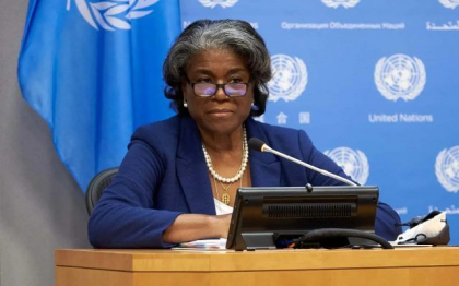 SUA acuza Rusia si China ca isi abandoneaza responsabilitatile la ONU in cazul Coreei de Nord pentru a proteja actiunile Phenianului
SUA acuza Rusia si China ca isi abandoneaza responsabilitatile la ONU in cazul Coreei de Nord pentru a proteja actiunile Phenianului