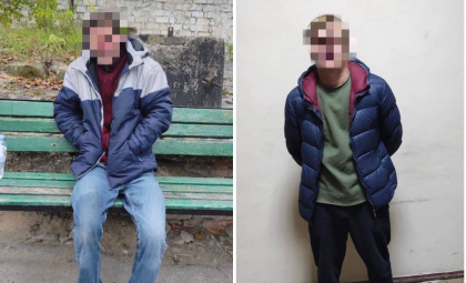 Doi barbati dati in cautare - retinuti printre participantii protestelor din centrul capitalei - FOTO Doi barbati dati in cautare - retinuti printre participantii protestelor din centrul capitalei - FOTO