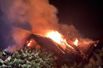 Cadavrul unui barbat - gasit carbonizat in propria casa, in urma unui incendiu, la Calarasi. Precizarile IGSU