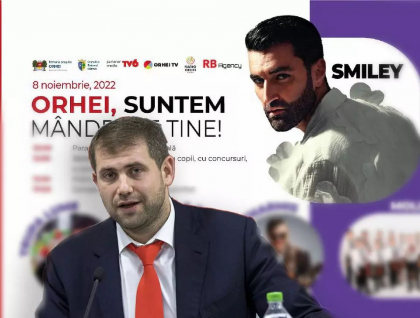 Smiley refuza sa cante la Orhei. Desi a aparut pe afisul de promovare a Zilei orasului, artistul roman nu va partipa la eveniment. Care este motivul Smiley refuza sa cante la Orhei. Desi a aparut pe afisul de promovare a Zilei orasului, artistul roman nu va partipa la eveniment. Care este motivul