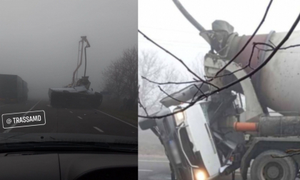 Accident grav la Soroca. Un barbat a ajuns in stare grava la spital, dupa ce un microbuz s-a lovit intr-o autobetoniera. Ce spun medicii - FOTO Accident grav la Soroca. Un barbat a ajuns in stare grava la spital, dupa ce un microbuz s-a lovit intr-o autobetoniera. Ce spun medicii - FOTO