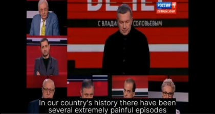 Atmosfera funebra la televiziunile rusesti dupa retragerea din Herson: Soloviov il compara pe Putin cu Stalin - VIDEO Atmosfera funebra la televiziunile rusesti dupa retragerea din Herson: Soloviov il compara pe Putin cu Stalin - VIDEO