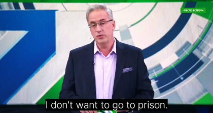  Paradox suprarealist identificat de un propagandist rus: Nu pot spune nici asta, nici contrariul, nu vreau sa merg la inchisoare - VIDEO