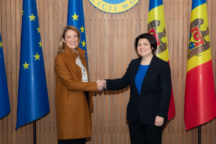 Roberta Metsola a discutat cu Natalia Gavrilita, la Guvern. Presedinta Parlamentului European: „Am vazut cat de mult lucrati asupra realizarii obiectivelor stabilite” - FOTO Roberta Metsola a discutat cu Natalia Gavrilita, la Guvern. Presedinta Parlamentului European: „Am vazut cat de mult lucrati asupra realizarii obiectivelor stabilite” - FOTO