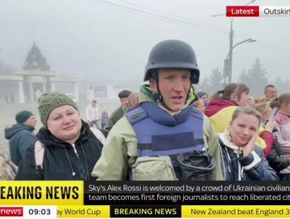 Autoritatile ucrainene au retras acreditarile jurnalistilor CNN si Sky News dupa ce au relatat din Herson fara aprobare Autoritatile ucrainene au retras acreditarile jurnalistilor CNN si Sky News dupa ce au relatat din Herson fara aprobare