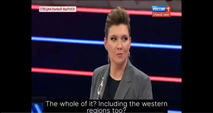 Pana si propagandistii rusi au ajuns sa se amuze de propria propaganda: „Intreaga Ucraina?” - VIDEO Pana si propagandistii rusi au ajuns sa se amuze de propria propaganda: „Intreaga Ucraina?” - VIDEO