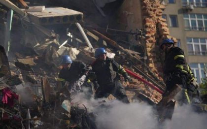 Explozie auzita in capitala ucraineana Kiev, la 45 de minute de la declansarea sirenei de raid aerian - VIDEO 