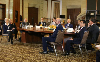 Reuniune de urgenta a liderilor G7 si NATO, dupa incidentul din Polonia. Presedintele american: Liderii au convenit sa sprijine ancheta Poloniei Reuniune de urgenta a liderilor G7 si NATO, dupa incidentul din Polonia. Presedintele american: Liderii au convenit sa sprijine ancheta Poloniei