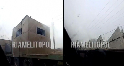 Teama pe toate fronturile: Armata rusa aduce un numar urias de fortificatii la Melitopol - VIDEO