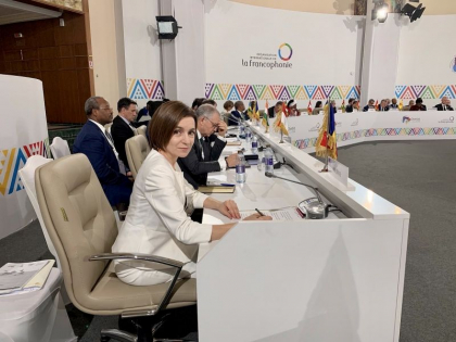 Maia Sandu, la Summitul OIF: „Acesta este momentul ca sa ne aratam angajamentul pentru mai multa cooperare si mai multa solidaritate” - FOTO Maia Sandu, la Summitul OIF: „Acesta este momentul ca sa ne aratam angajamentul pentru mai multa cooperare si mai multa solidaritate” - FOTO