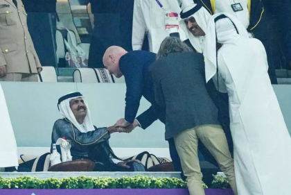 Contestatarii CM din Qatar, imagine dura: Cum „a ingropat” FIFA fotbalul Contestatarii CM din Qatar, imagine dura: Cum „a ingropat” FIFA fotbalul