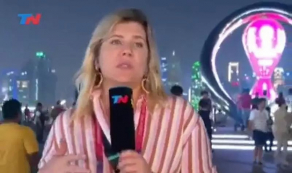 CM 2022 Qatar: O jurnalista a fost jefuita intr-o transmisie live de la Doha - VIDEO