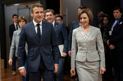Emmanuel Macron, adresare in limba romana catre Maia Sandu: „Puteti conta pe sustinerea Frantei” Emmanuel Macron, adresare in limba romana catre Maia Sandu: „Puteti conta pe sustinerea Frantei”