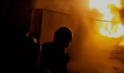 Incendiu la o statie de distributie a gazului din Transnistria. Care este motivul Incendiu la o statie de distributie a gazului din Transnistria. Care este motivul