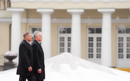 Iohannis, in Lituania: ”E nevoie de interconectari mai multe in energie cu Republica Moldova” - VIDEO
Iohannis, in Lituania: ”E nevoie de interconectari mai multe in energie cu Republica Moldova” - VIDEO