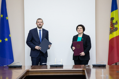 Republica Moldova a aderat la Programul Uniunii Europene pentru mediu si politici climatice - LIFE. Natalia Gavrilita: "Acest program va contribui la dezvoltarea unei economii circulare"
Republica Moldova a aderat la Programul Uniunii Europene pentru mediu si politici climatice - LIFE. Natalia Gavrilita: "Acest program va contribui la dezvoltarea unei economii circulare"