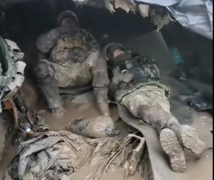  Imagini teribile din transeele din Bahmut, frontul unora dintre cele mai aprige lupte din razboiul din Ucraina - VIDEO
