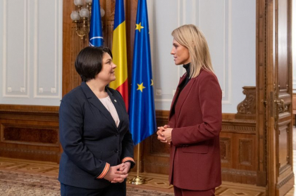 Prim-ministrul Natalia Gavrilita, la intrevedere cu presedintele interimar a Senatului Romaniei, Alina-Stefania Gorghiu. Care au fost subiectele discutate