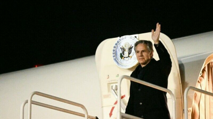 Antony Blinken a ajuns la Bucuresti. Oficial american: Va anunta un ajutor pentru infrastructura energetica din Ucraina