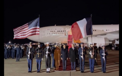 Macron si-a inceput vizita in Statele Unite cu un tur la sediul agentiei spatiale americane NASA, impreuna cu Kamala Harris
Macron si-a inceput vizita in Statele Unite cu un tur la sediul agentiei spatiale americane NASA, impreuna cu Kamala Harris
