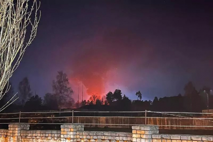 ​Incendiu la un mare rezervor de stocare a petrolului in regiunea rusa Briansk - guvernator