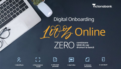 Victoriabank – unica banca 100% ONLINE din Moldova